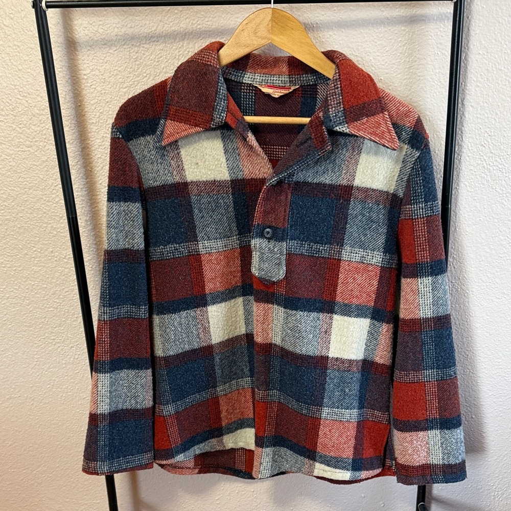 Unique Vintage Sheraton Sportswear Plaid Wool Jacket
